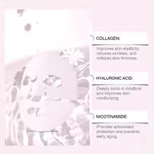 Overnight Collagen Mask Salmon DNA PDRN Face Mask For Glass Glow Skin Elasticity Hydrating Firming Smooth korean Skincare